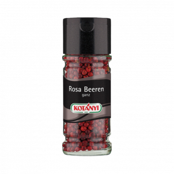 Kotanyi Rosa Beeren ganz, Früchte der brasilianischen Gewürzpflanze, 25 g